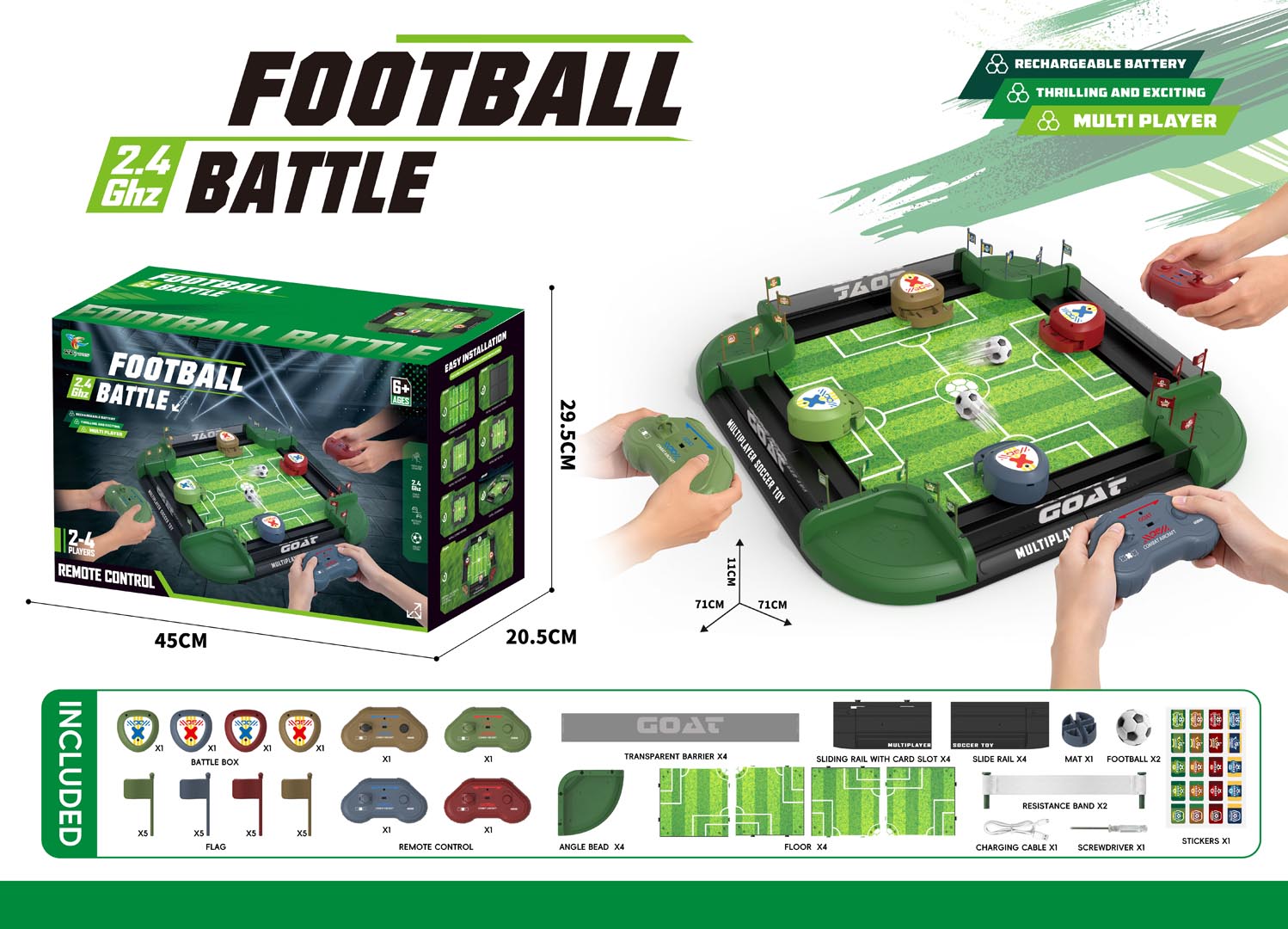 FOOTBALL BATTLE lauamäng