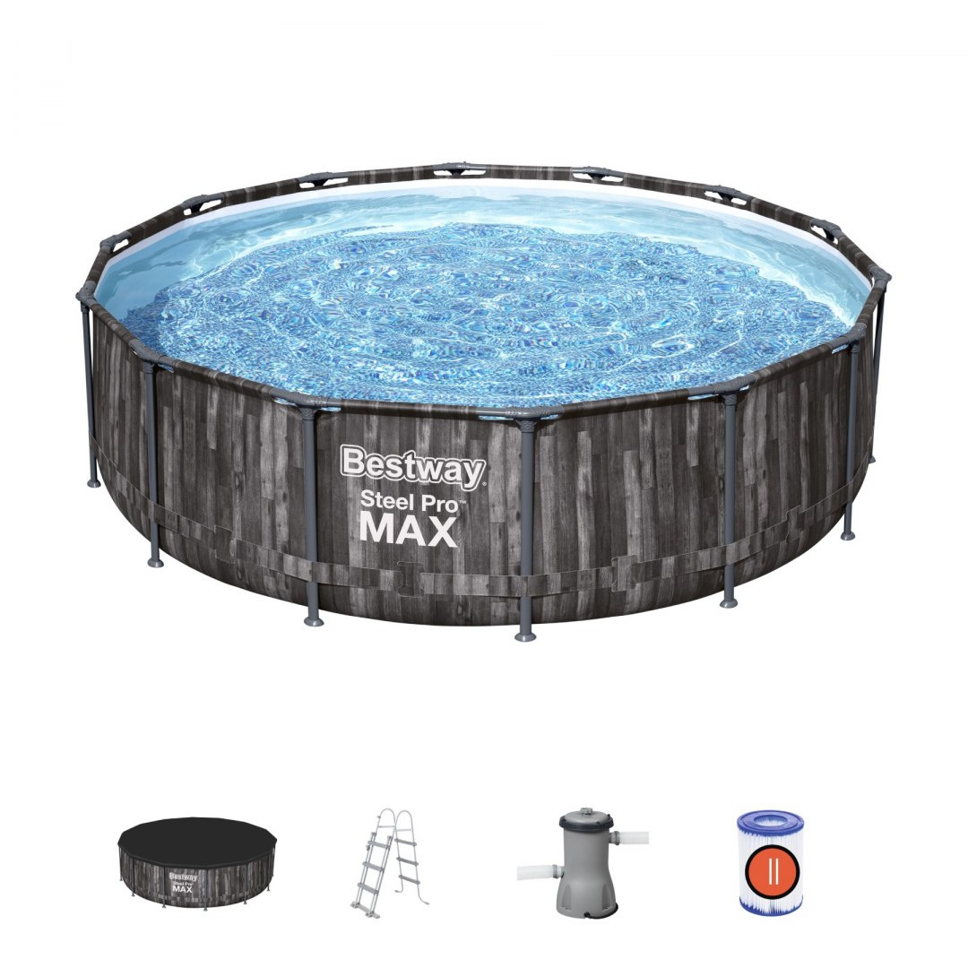 Raamiga bassein 14FT 427x107 cm Steel Pro Max BESTWAY