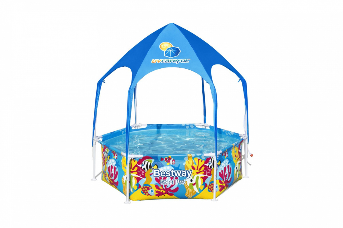 Raamiga bassein 183x51 Splash-In-Shade BESTWAY