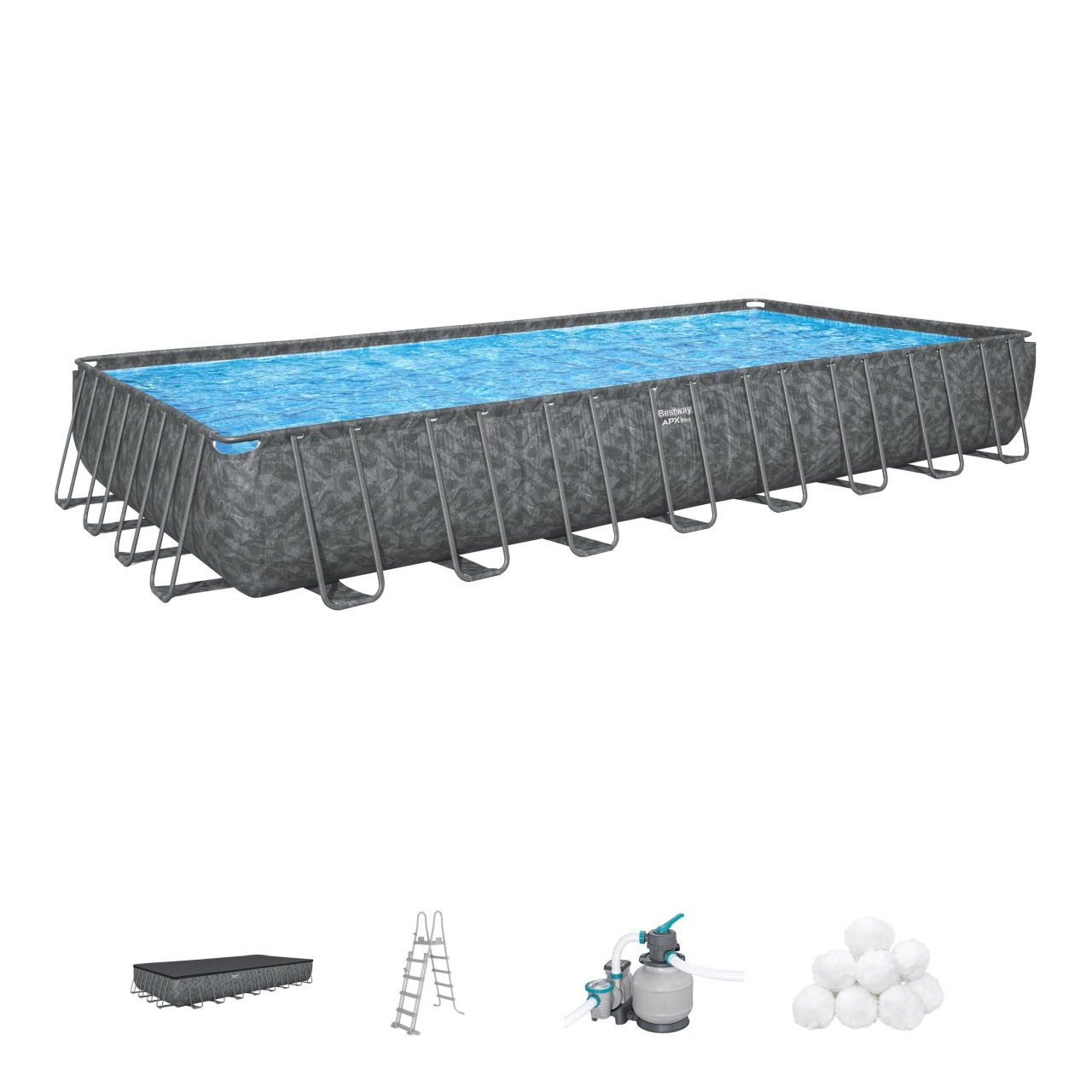 Raamiga bassein 31FT 956x488x132cm APX 365 BESTWAY