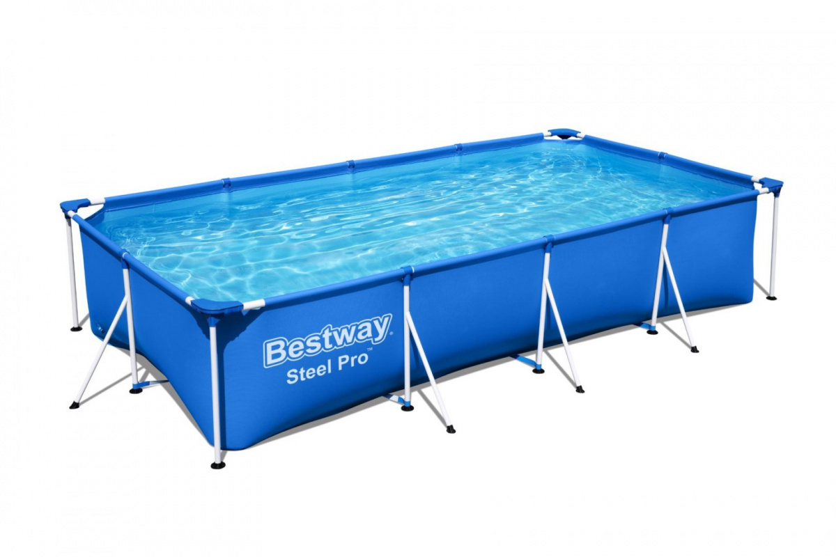 Raamiga bassein 400x211x81cm Family BESTWAY