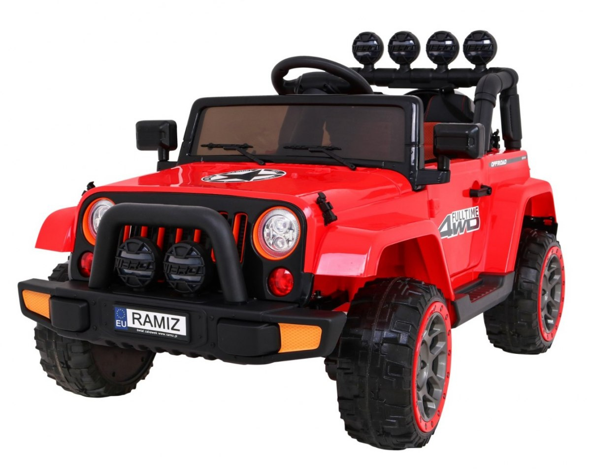 Full Time off-road vehicle 4WD Red