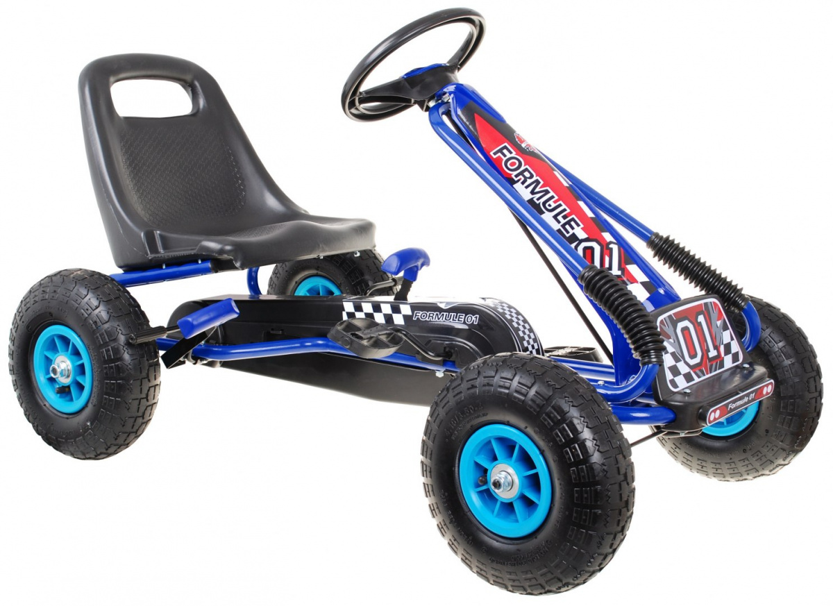 Gokart AIR sinised pedaalid