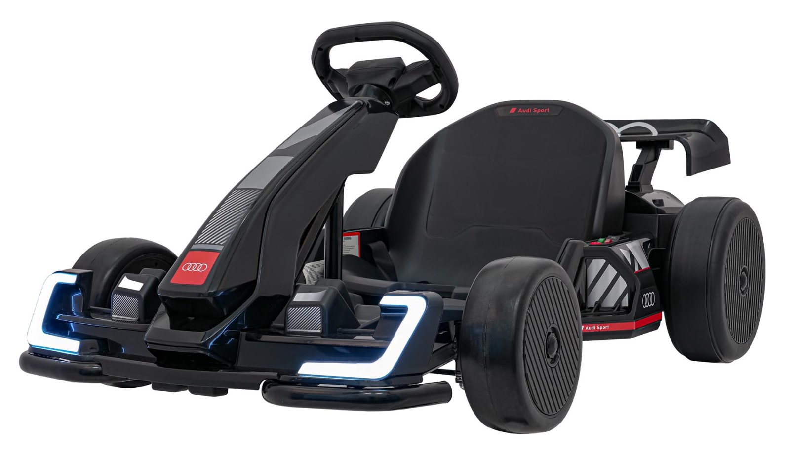 Gokart Audi drift-toiminnolla Musta