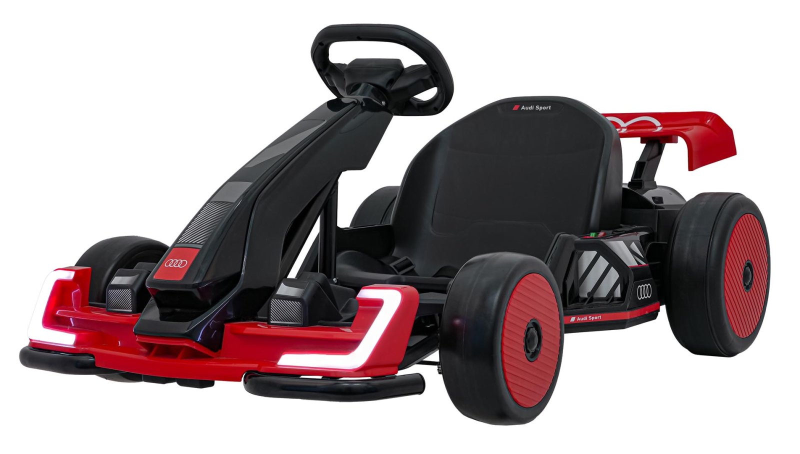 Gokart Audi drift-toiminnolla Punainen