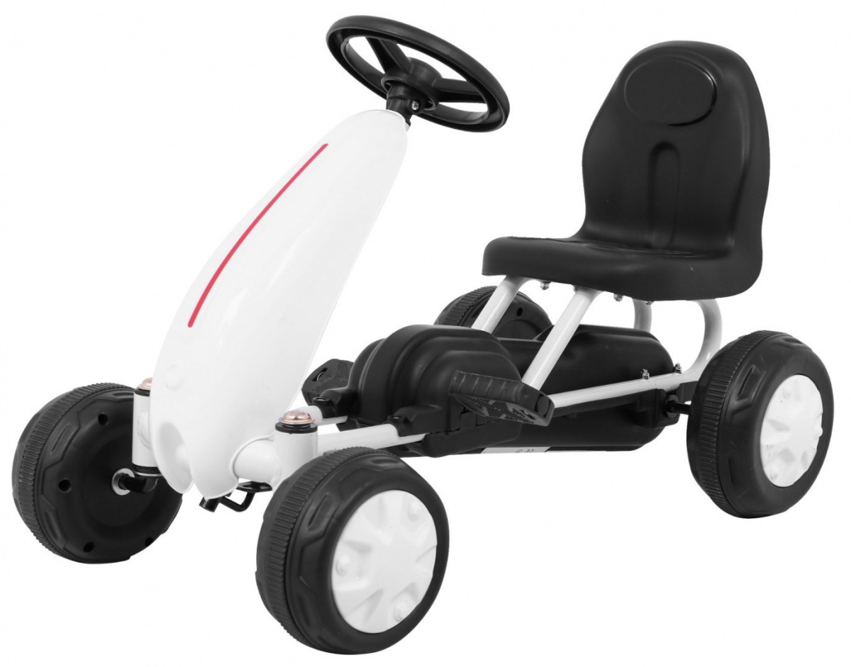 Gokart kõige väiksematele valge
