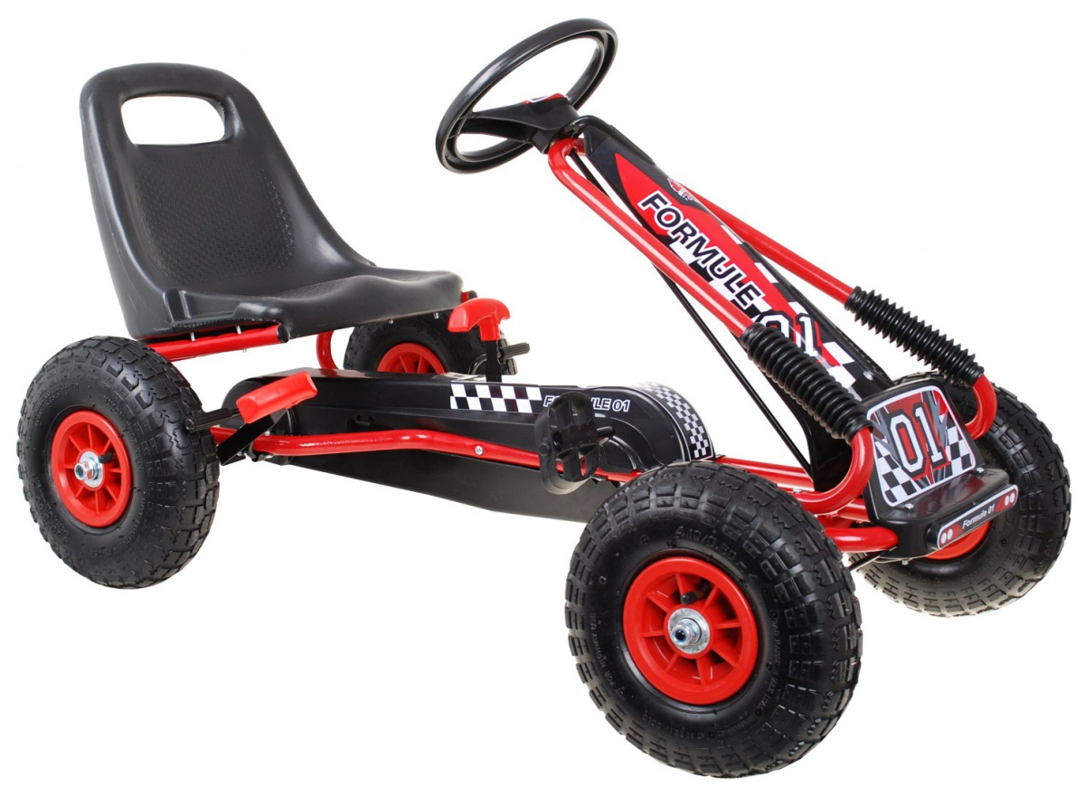 Gokart AIR punased pedaalid