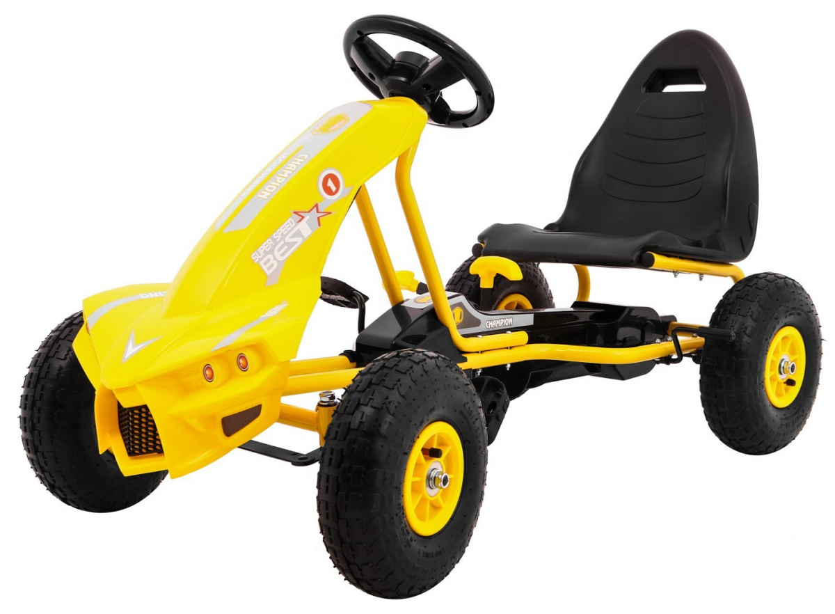 Gokart Chamiopn kollane