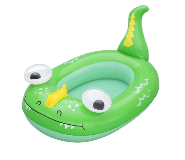 Roheline dino pontoon 108x65cm Bestway