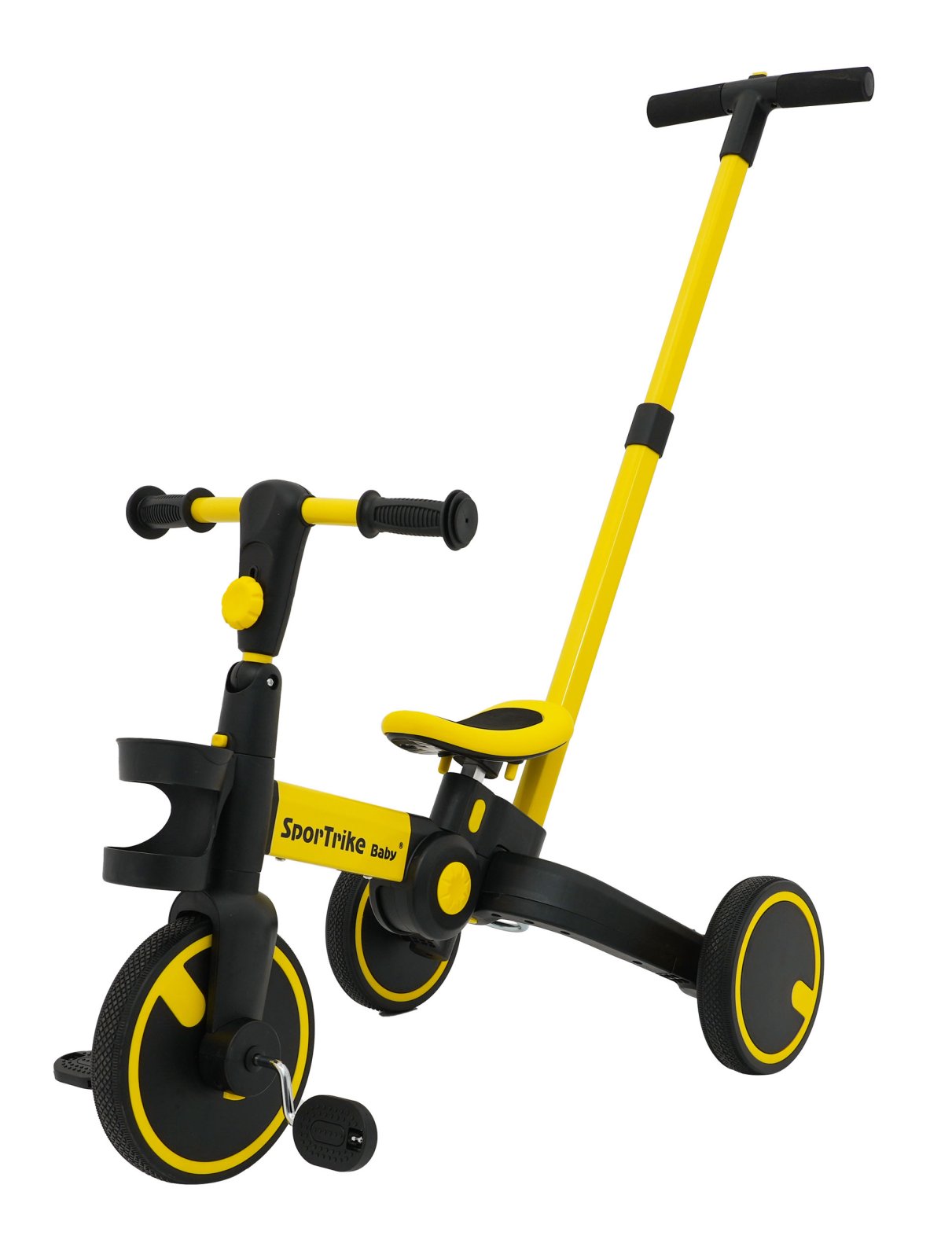 Happy Bike 3in1 Sportrike Kollane