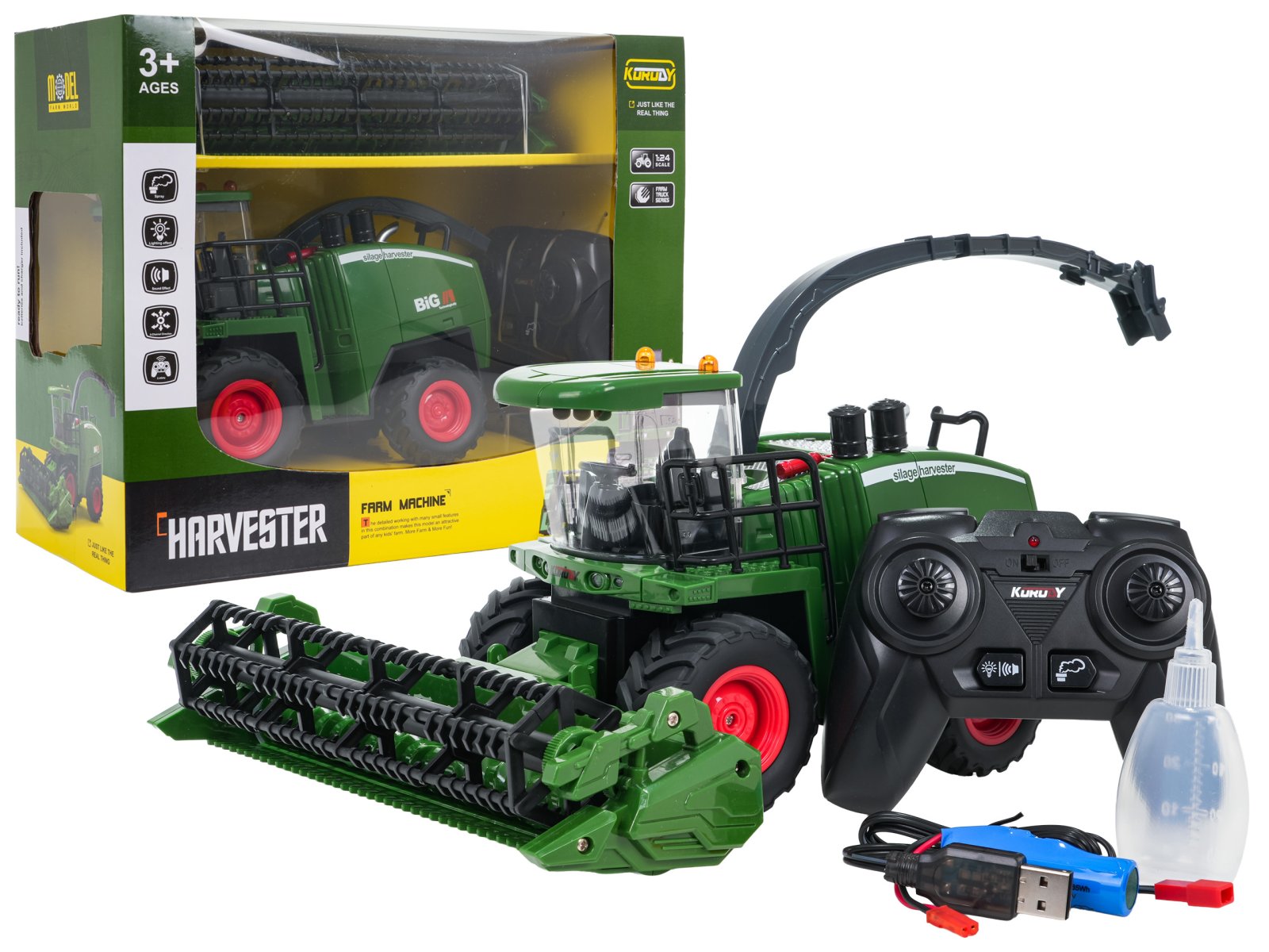 Kombain roheline R/C