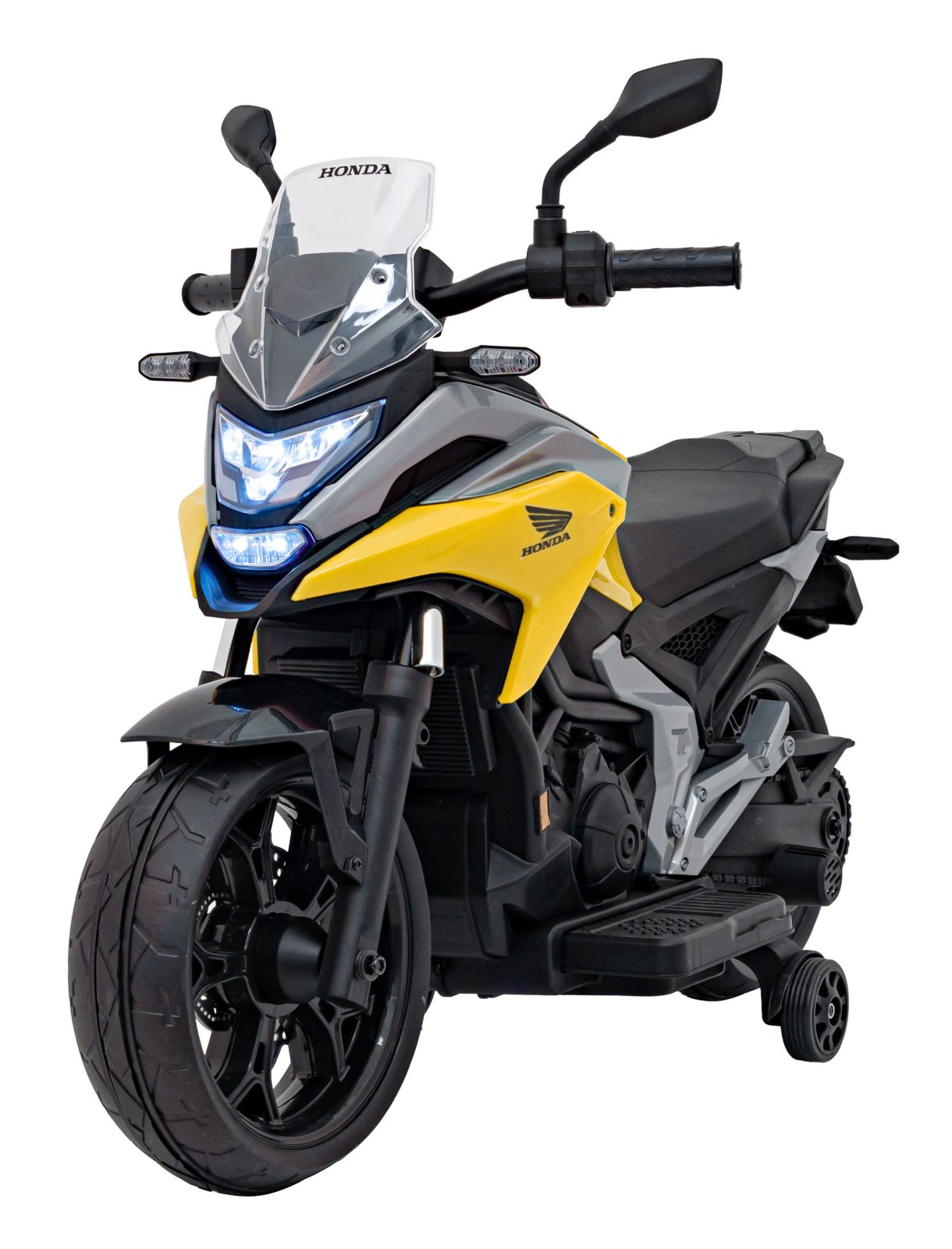 Honda NC750X motorbike Yellow