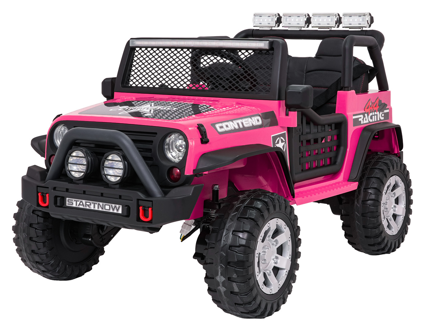 Ajoneuvo Jeep BEAST 4x4 vaaleanpunainen