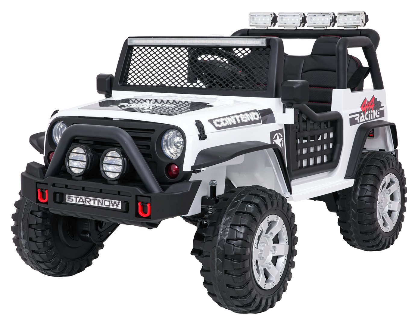 Ajoneuvo Jeep BEAST 4x4 valkoinen