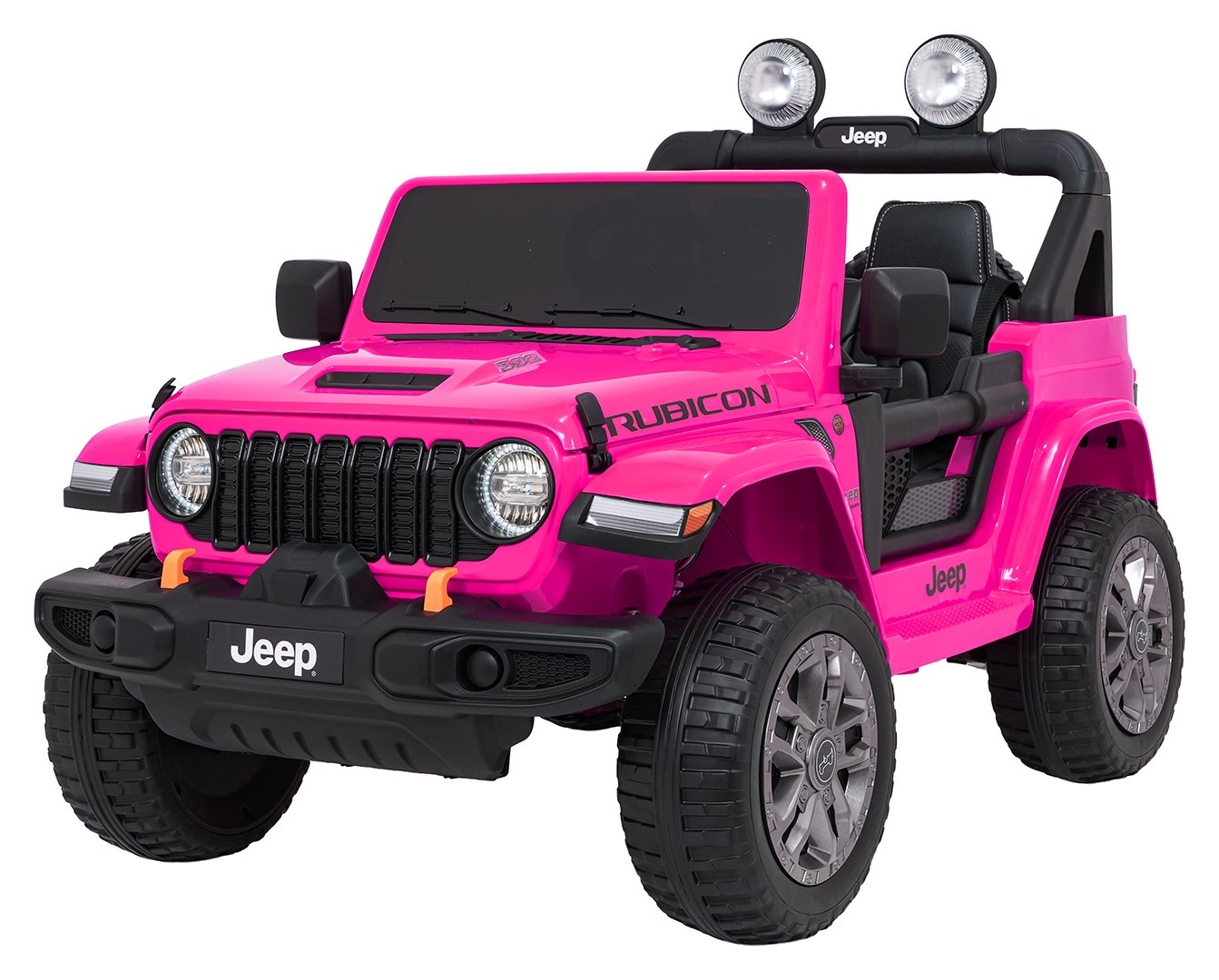 Jeep Wrangler Rubicon LIFT vaaleanpunainen ajoneuvo