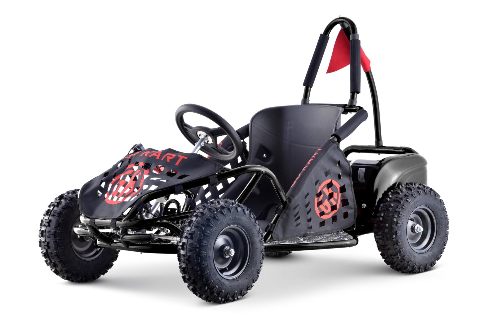Sõiduk Kart Fast Dragon must