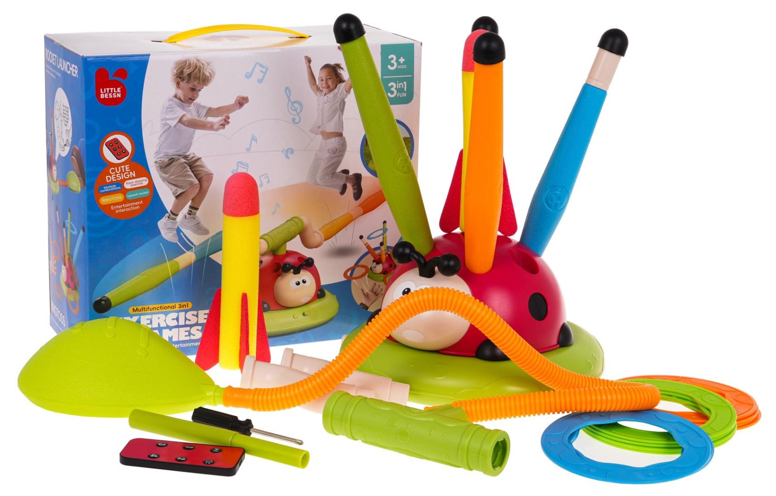 Ladybug Arcade Game Set