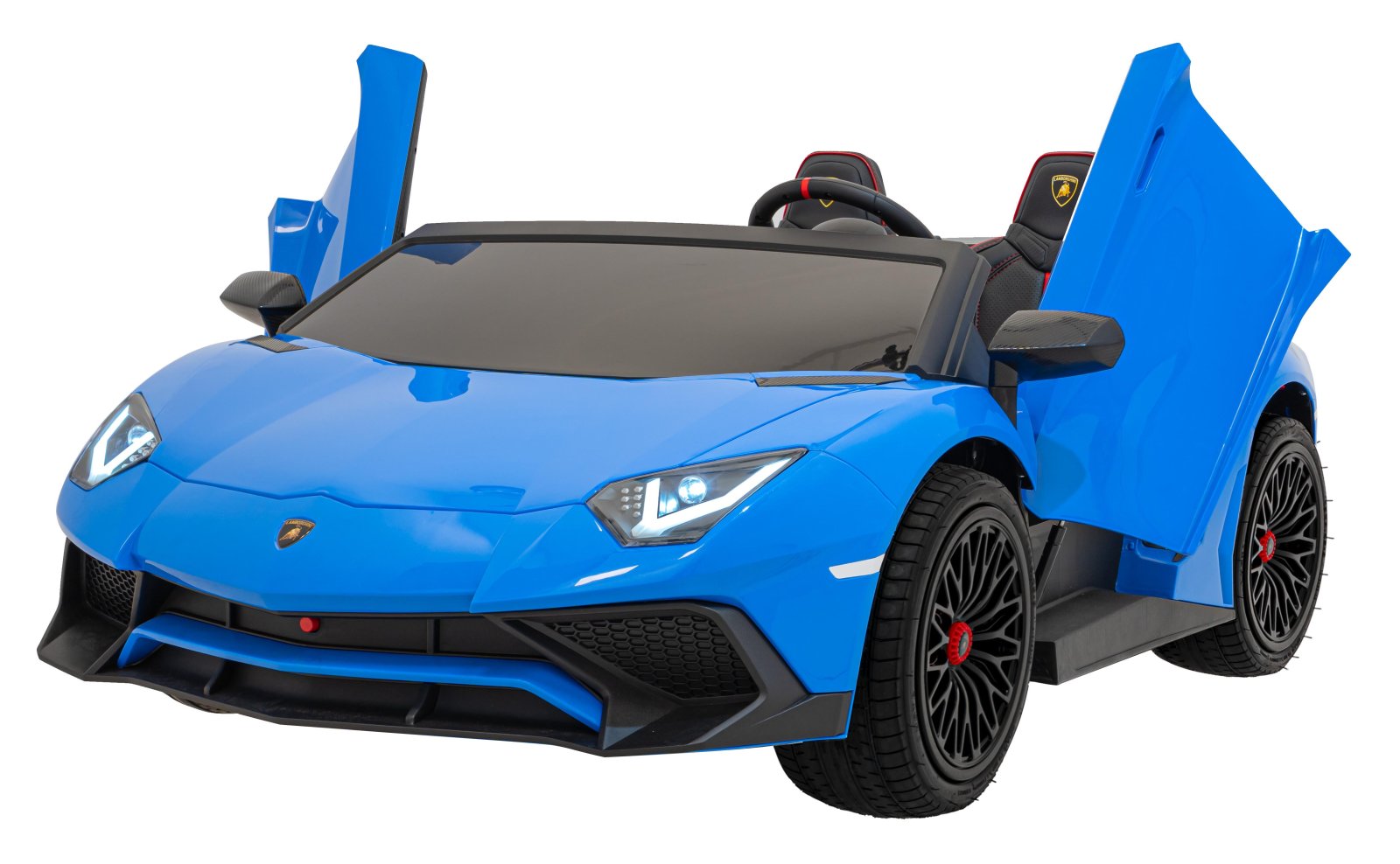 Ajoneuvo Lamborghini Aventador SV STRONG sininen