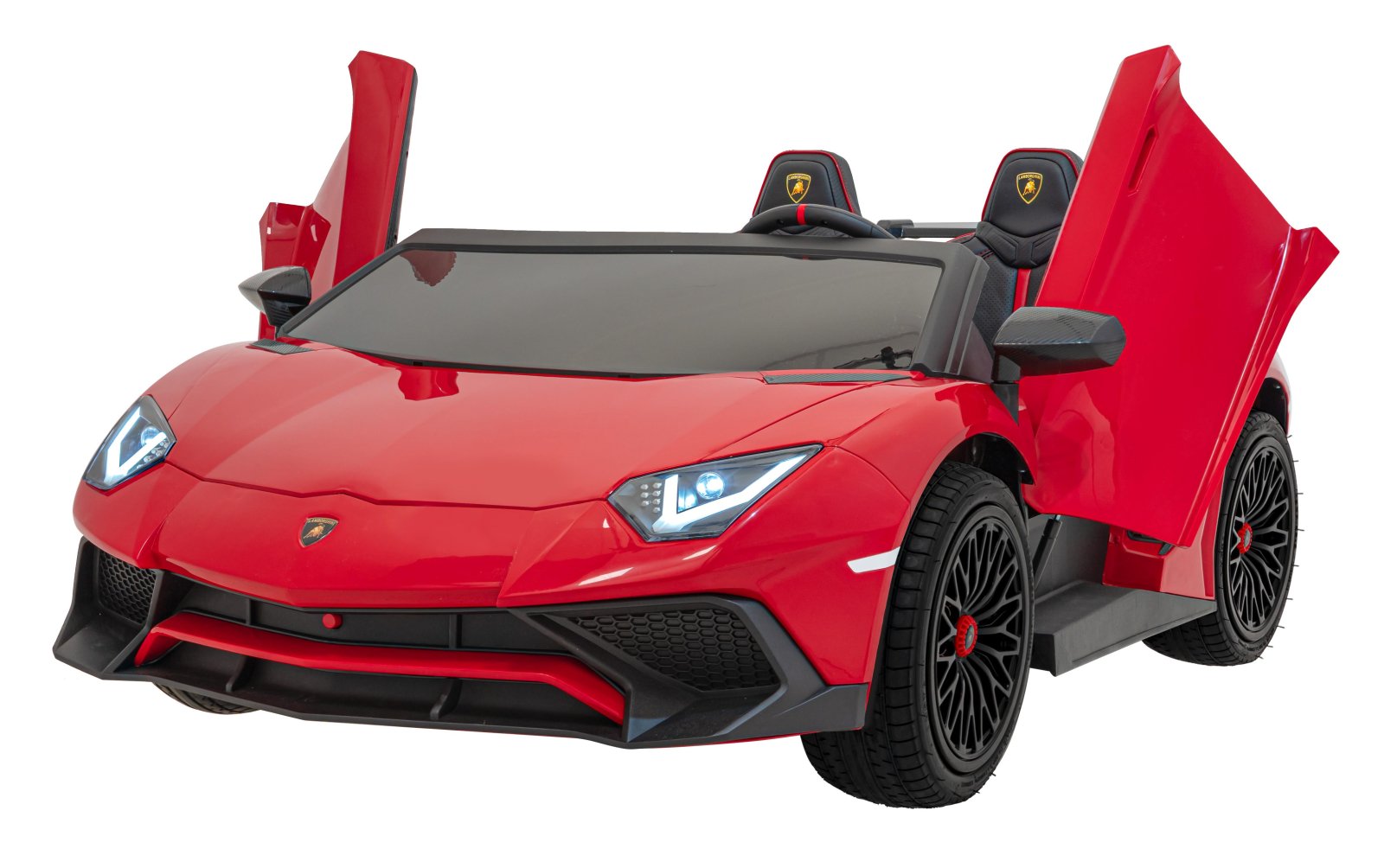 Sõiduk Lamborghini Aventador SV STRONG punane