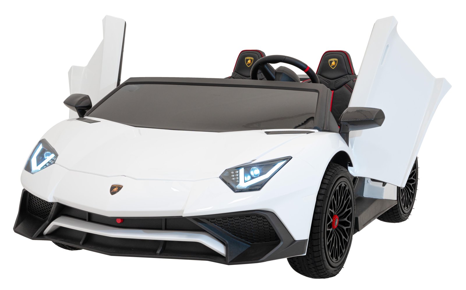 Ajoneuvo Lamborghini Aventador SV STRONG valkoinen
