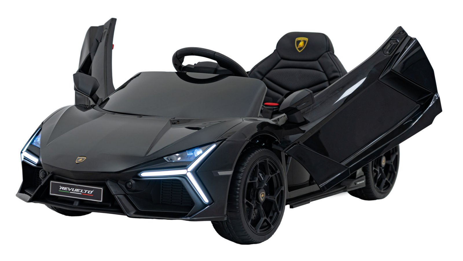 Lamborghini Revuelto must sõiduk