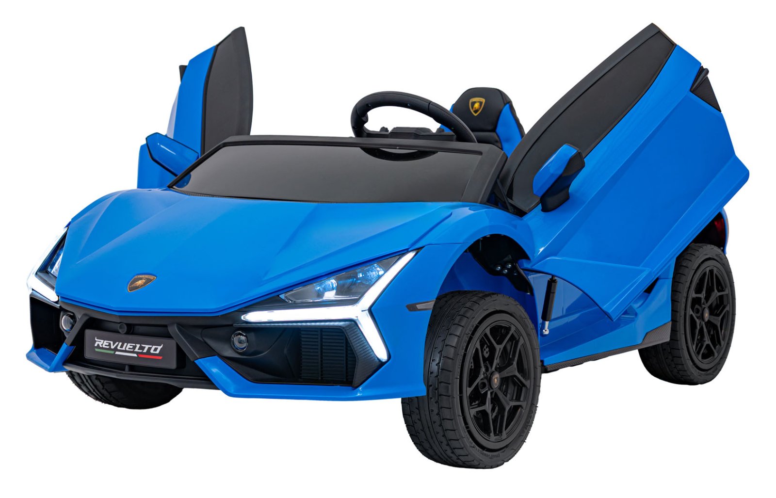 Lamborghini Revuelto XL STRONG sininen ajoneuvo