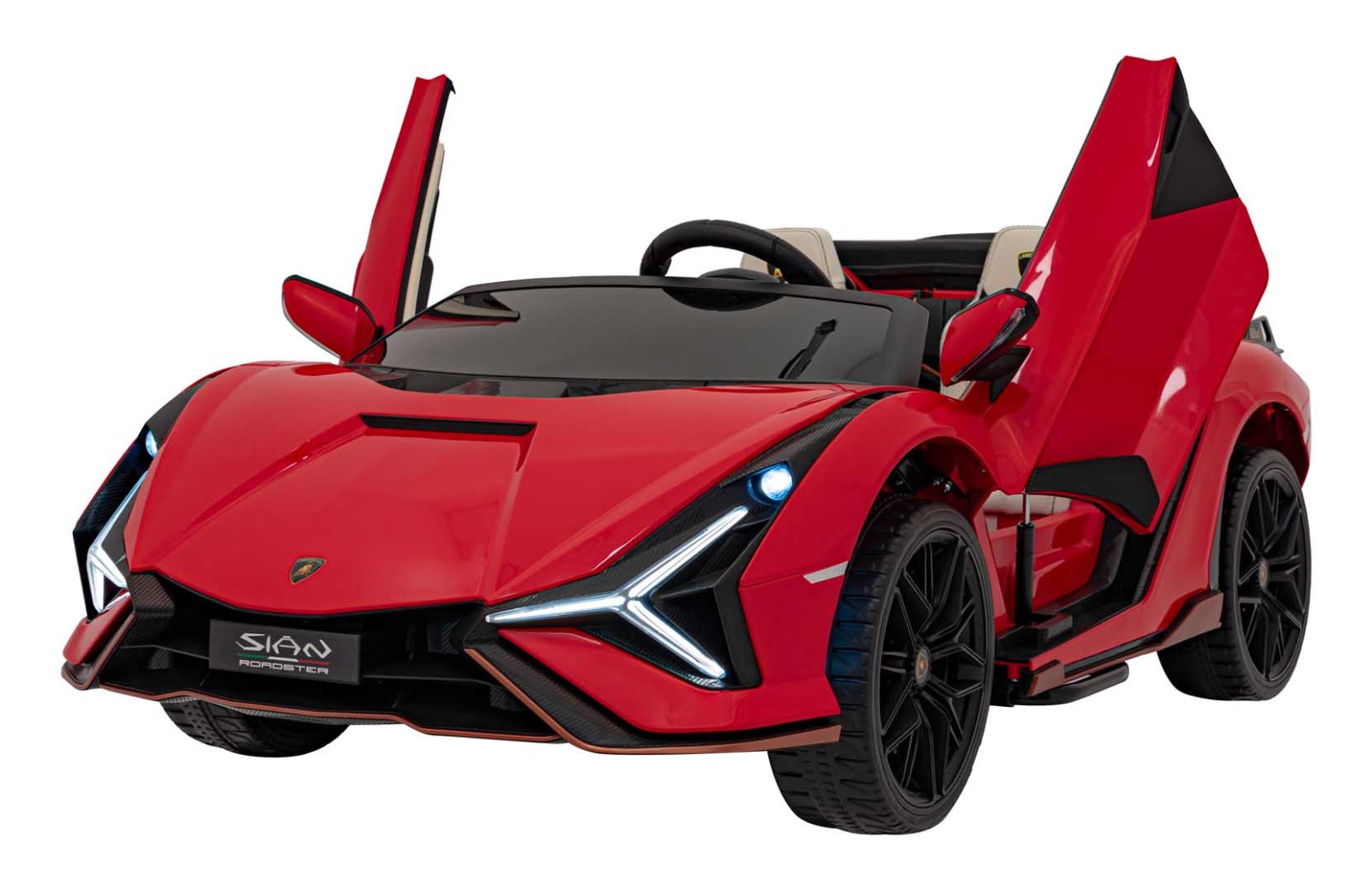 Lamborghini SIAN sõiduk, punane