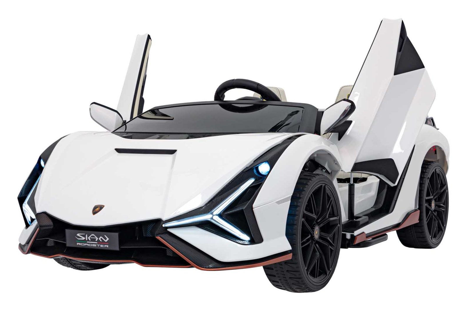 Lamborghini SIAN sõiduk, valge