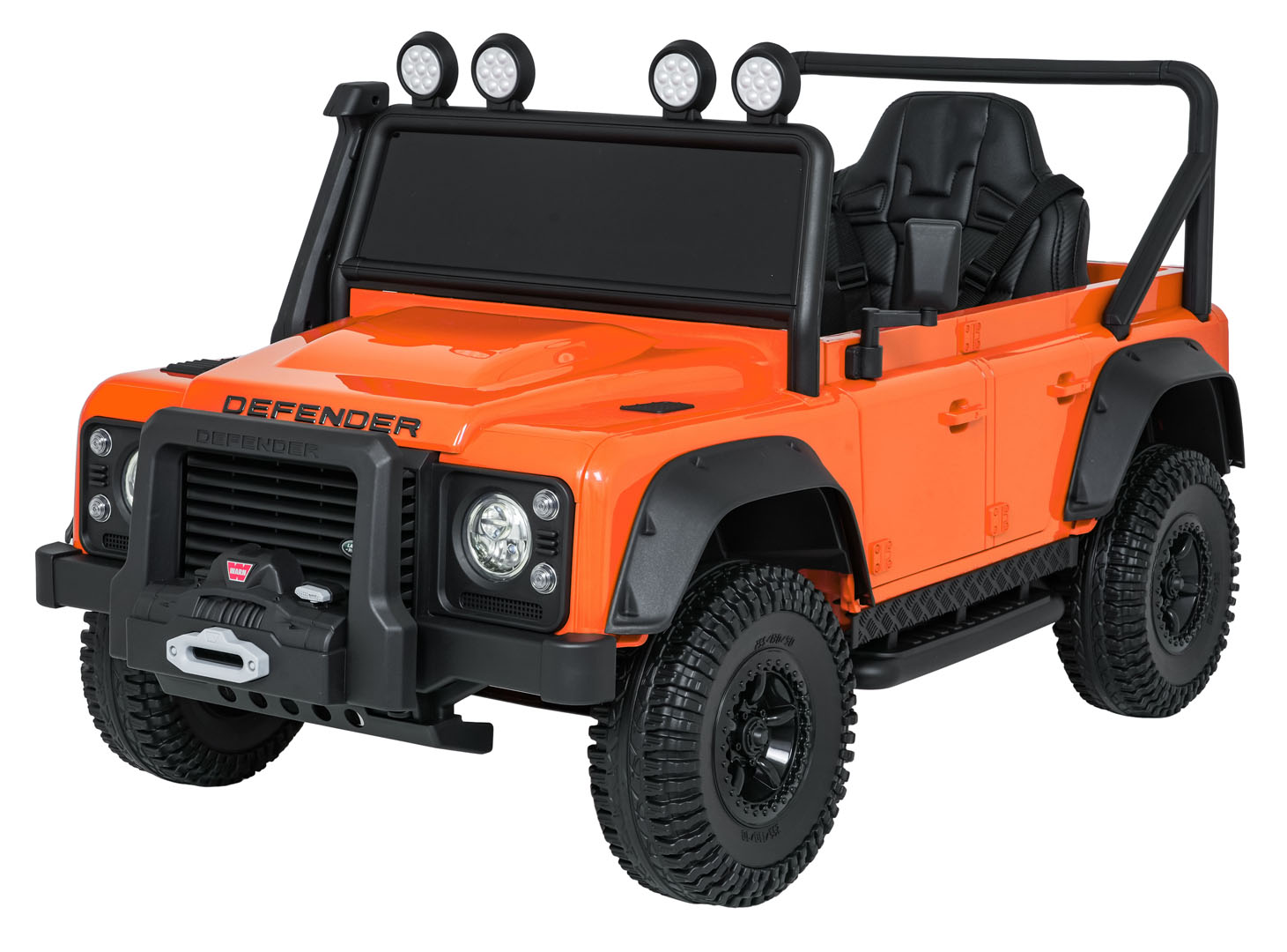 Land Rover Defender 110 SVX Concept oranž sõiduk