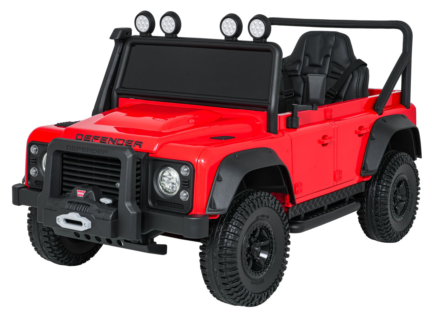 Land Rover Defender 110 SVX Concept punane