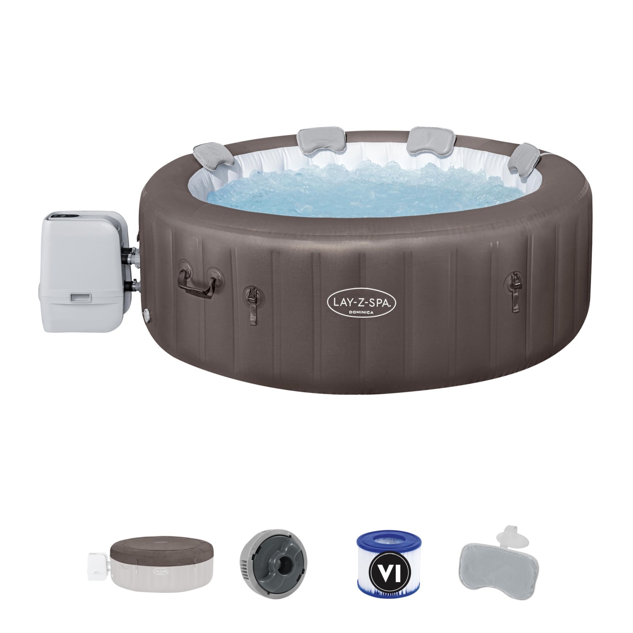 Lay-Z-Spa Dominica SMART HydroJet mullivann BESTWAY