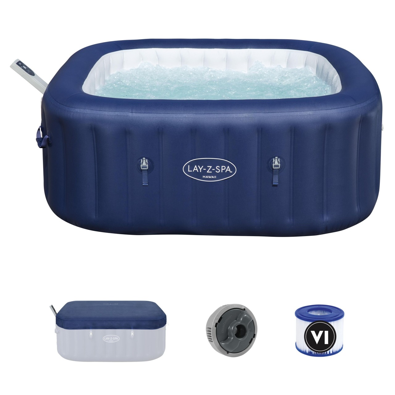 Lay-Z-Spa HAWAII SMART Air Jet mullivann BESTWAY