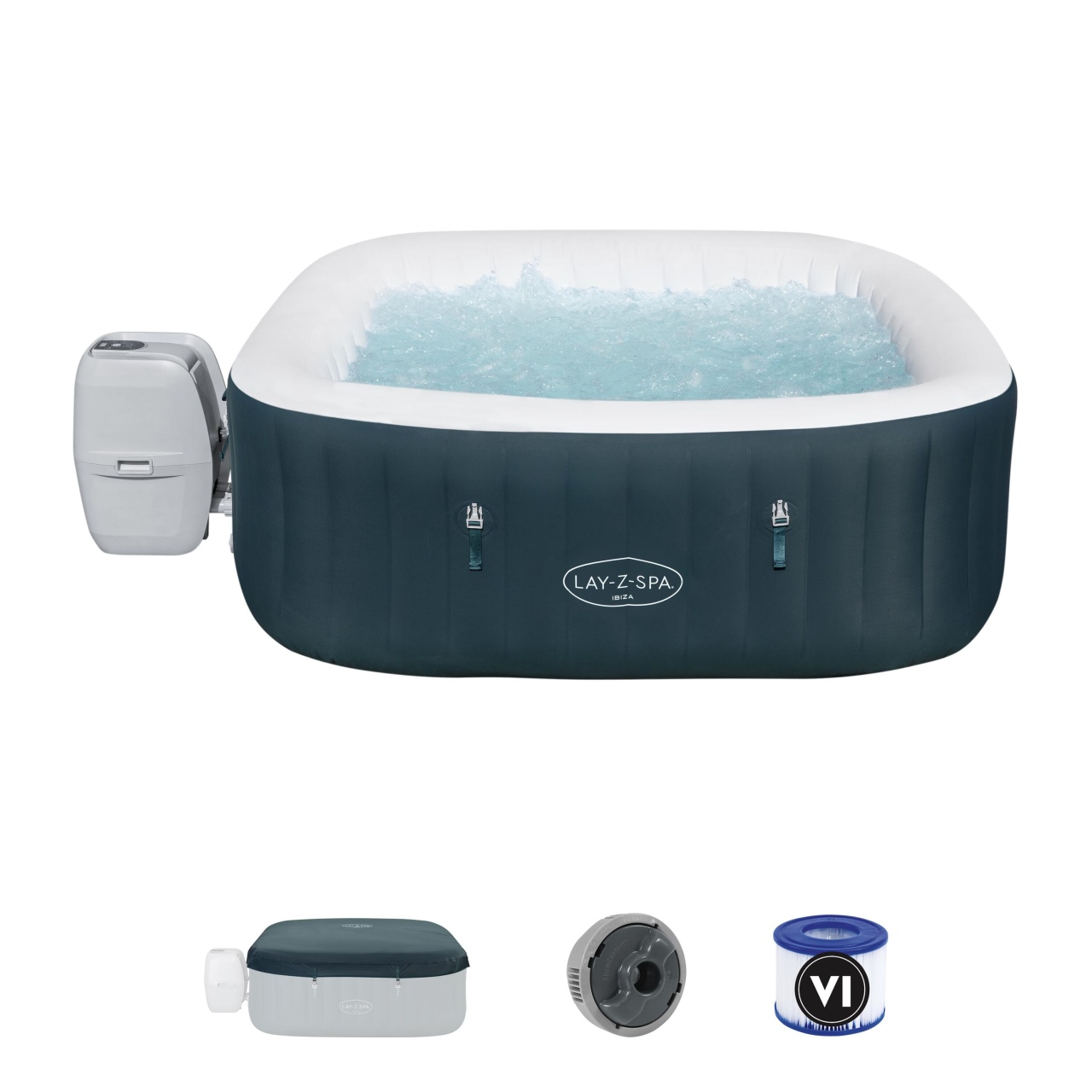 Lay-Z-Spa IBIZA AirJet 6 mullivann BESTWAY