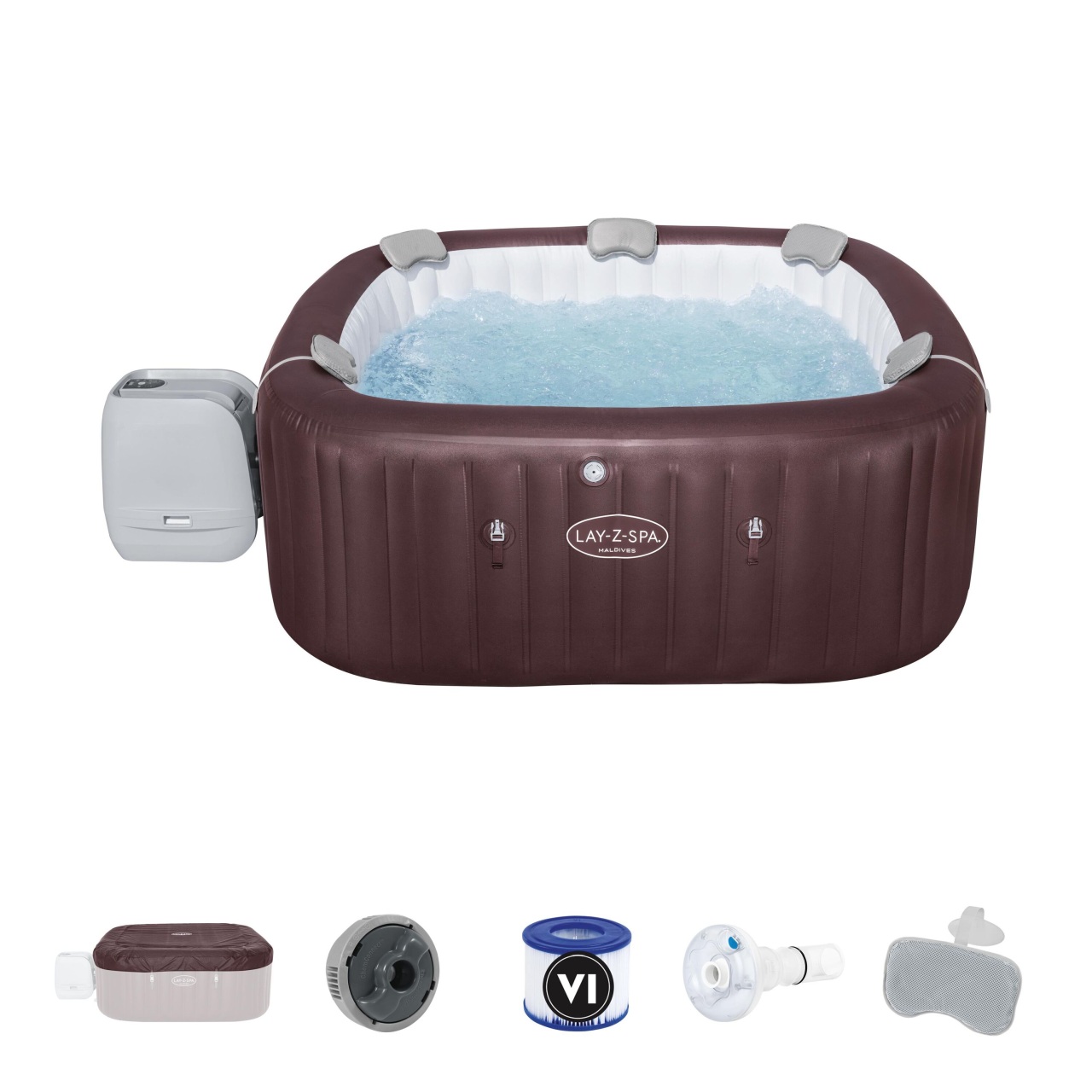 Lay-Z-Spa Maldives SMART HydroJet PRO mullivann BESTWAY