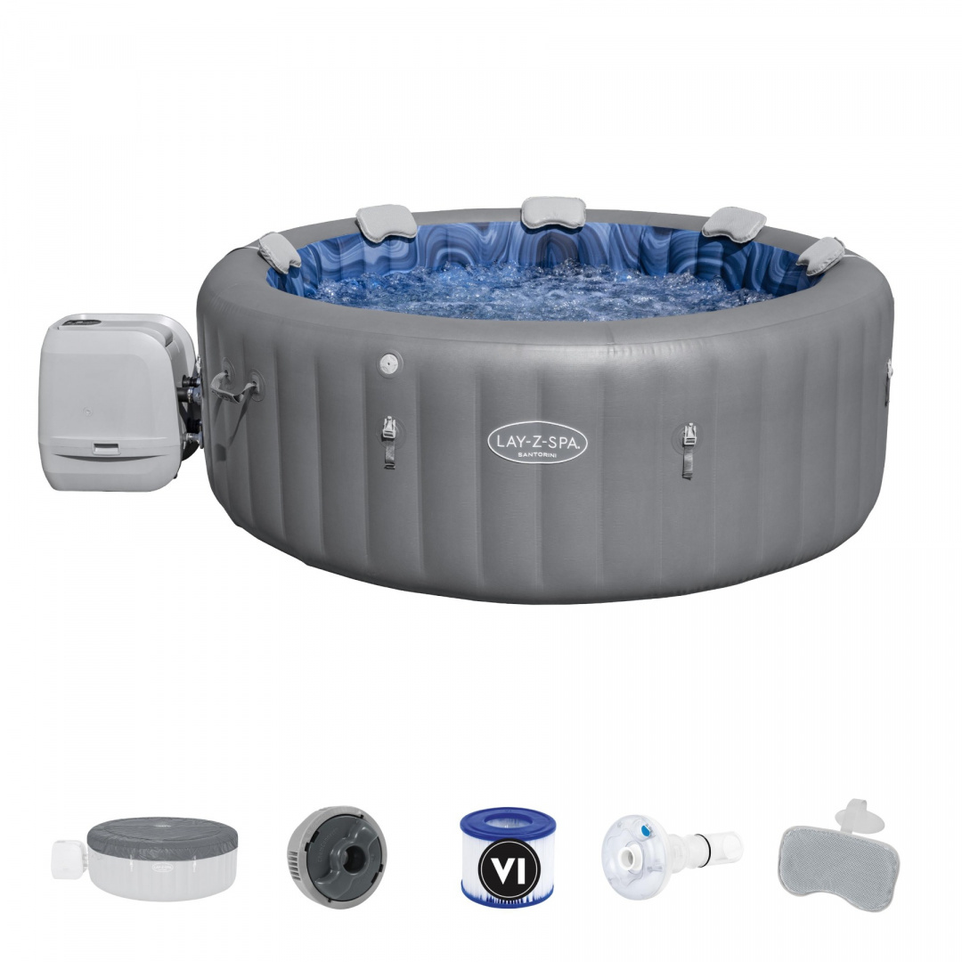 Lay-Z-Spa Santorini mullivann BESTWAY