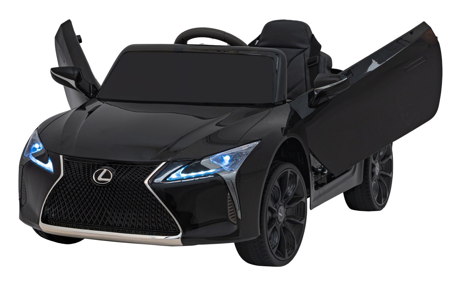 Lexus LC500 sõiduk, must