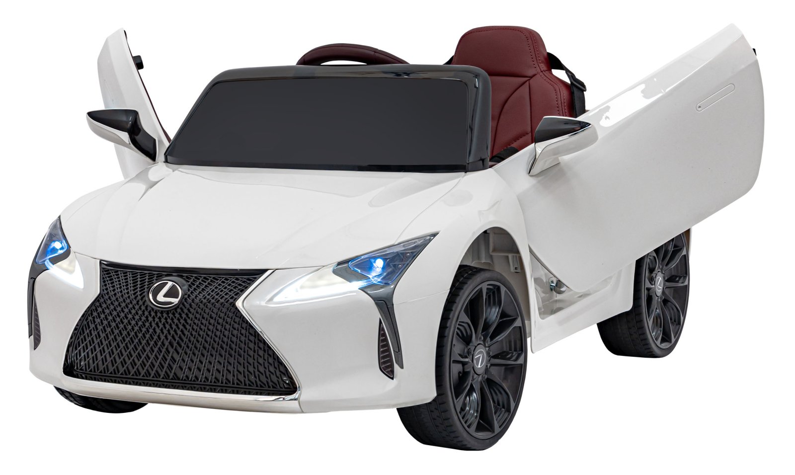 Lexus LC500 sõiduk, valge