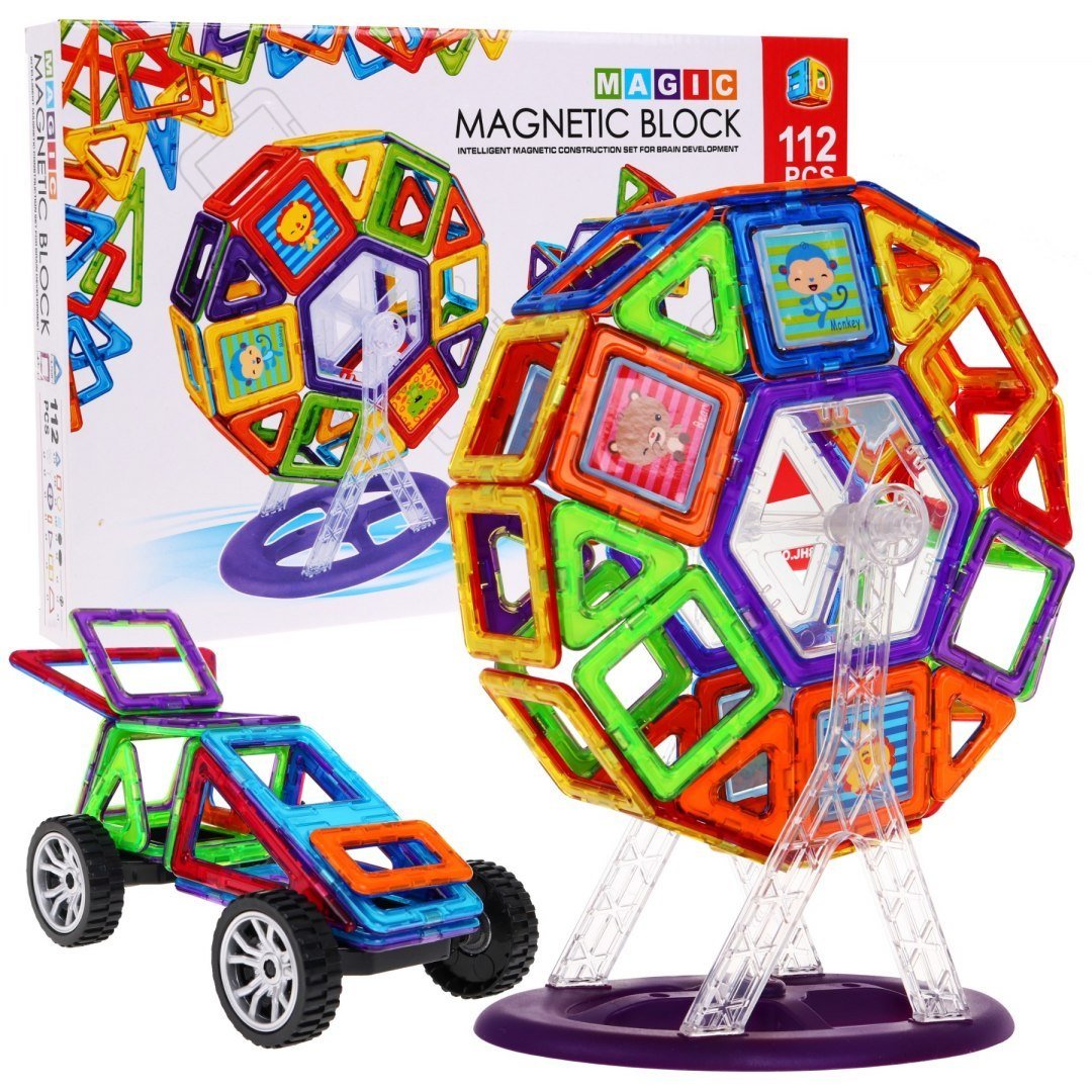 Maagilised magnetklotsid 112 detaili