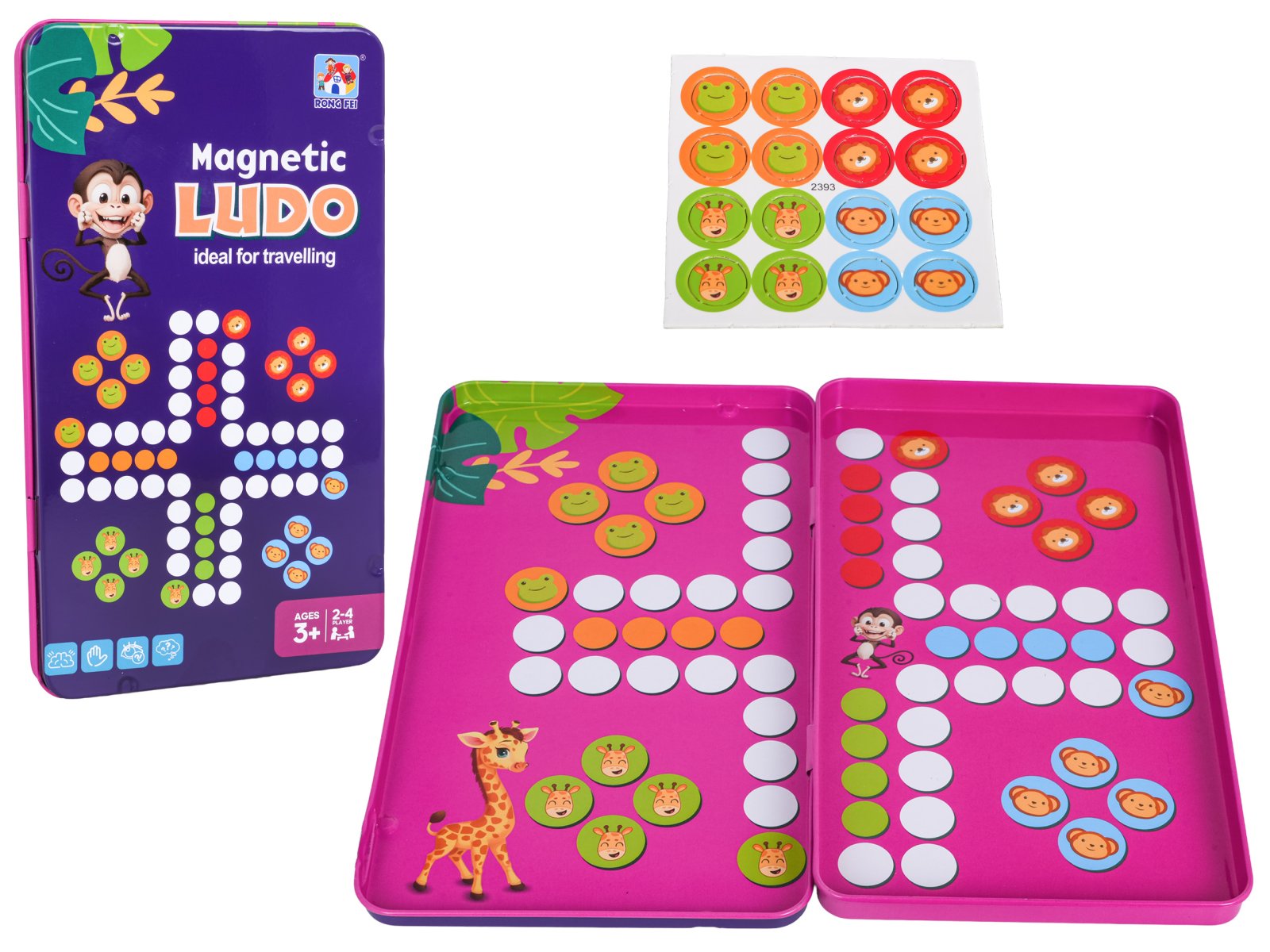 Magnetiline Ludo mäng