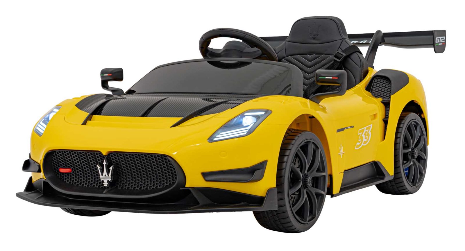 Maserati MC20 GT2 vehicle Yellow