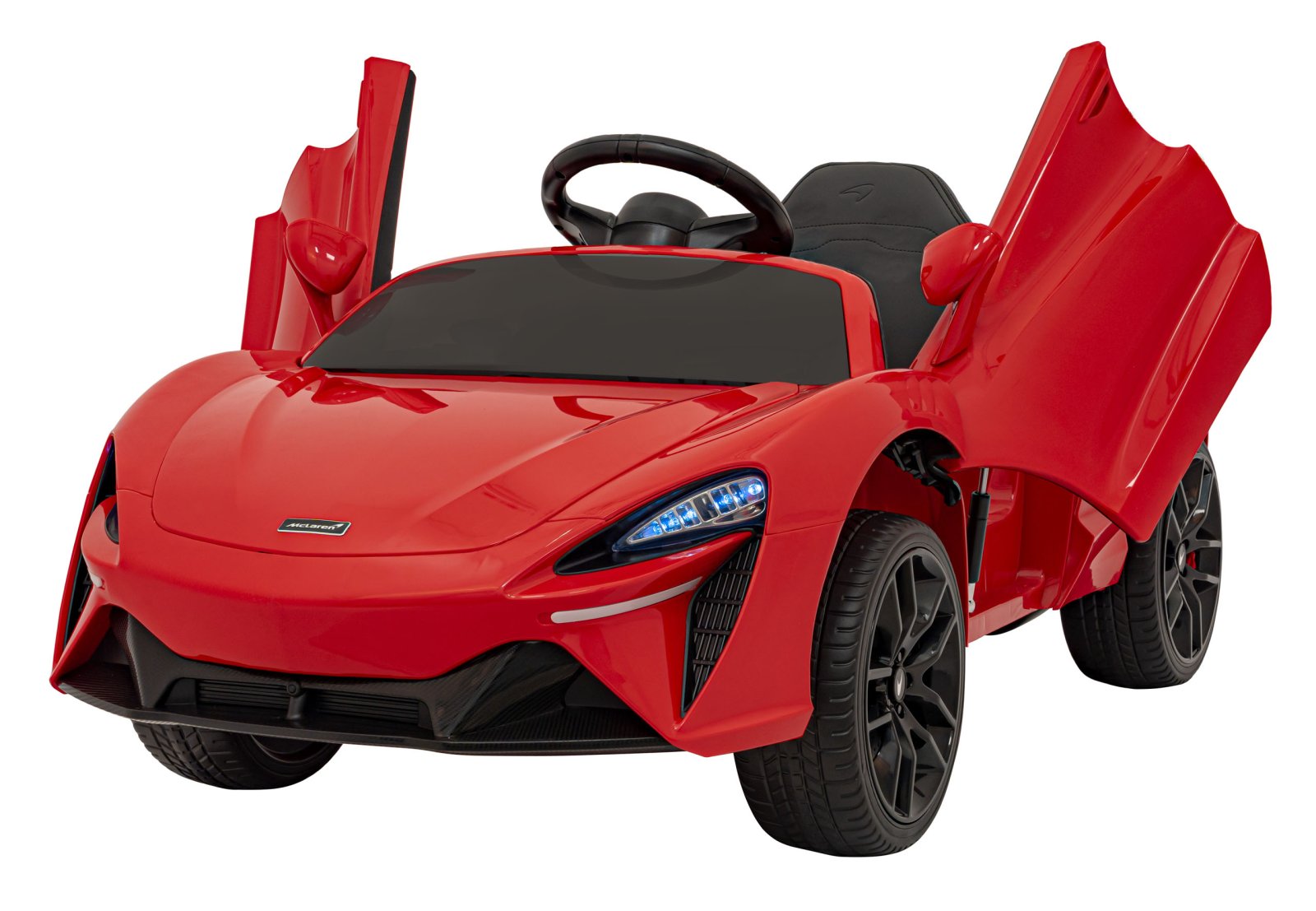 Mclaren Artura sõiduk, punane