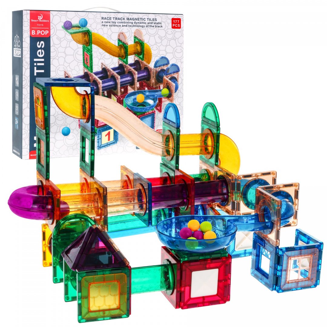 Mega magnetklotside komplekt 177 osa