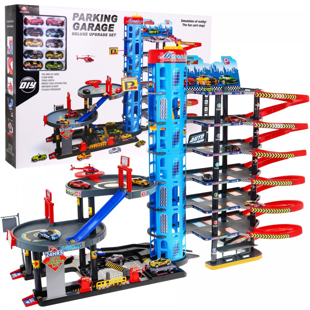 Mega parkla + autod