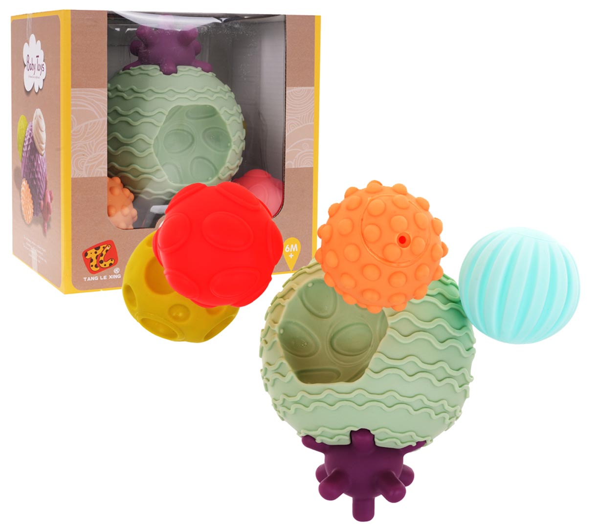 MEGA Sensory Bath Ball + Accessories