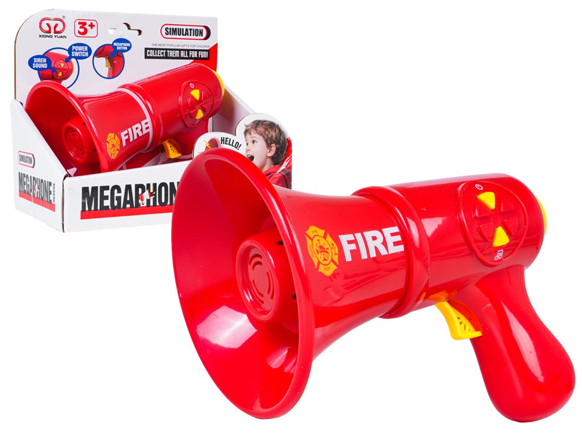 Megafon, punane