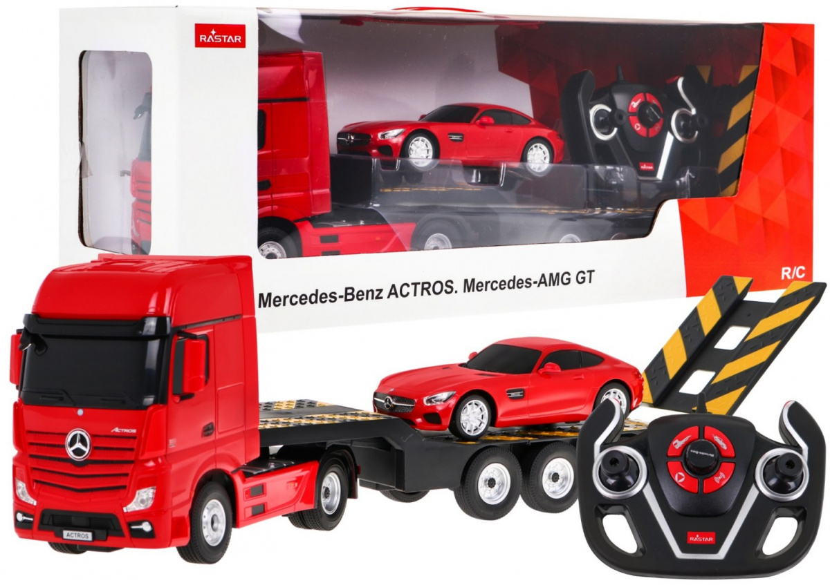 Mercedes Benz Actros R/C car with Semitrailer 1:26 Mercedes