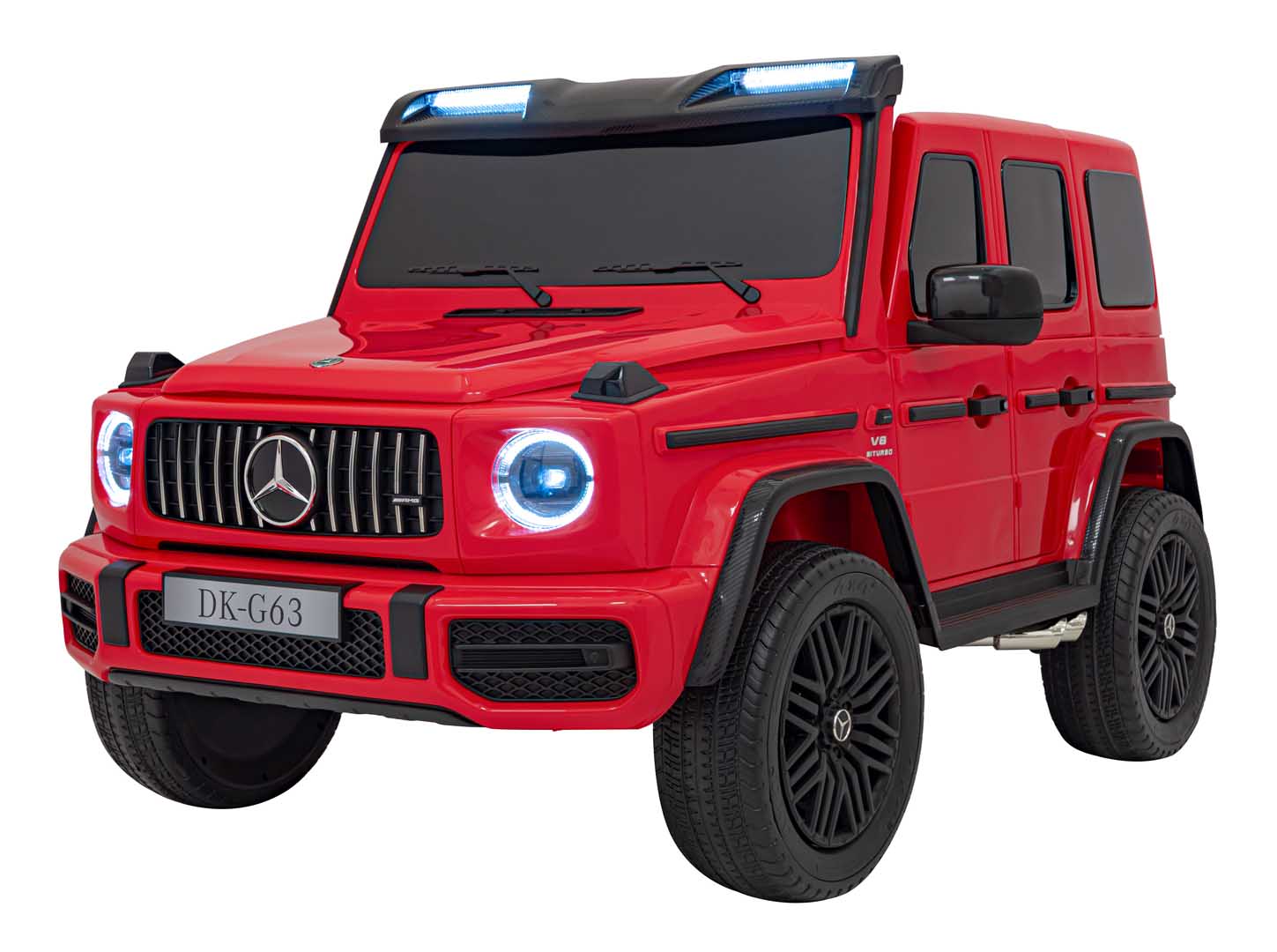 Sõiduk Mercedes Benz G63 AMG XXL Punane