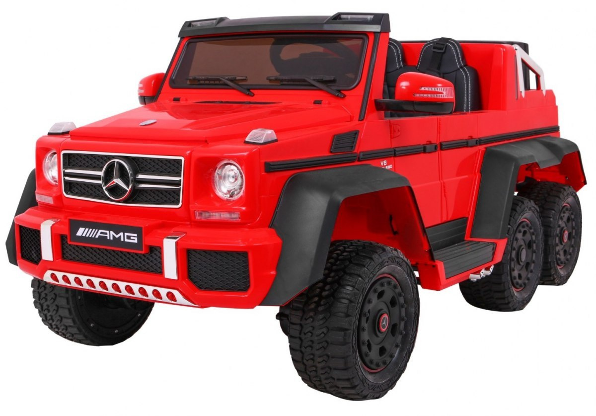 Mercedes G63 6x6 Punane MP4