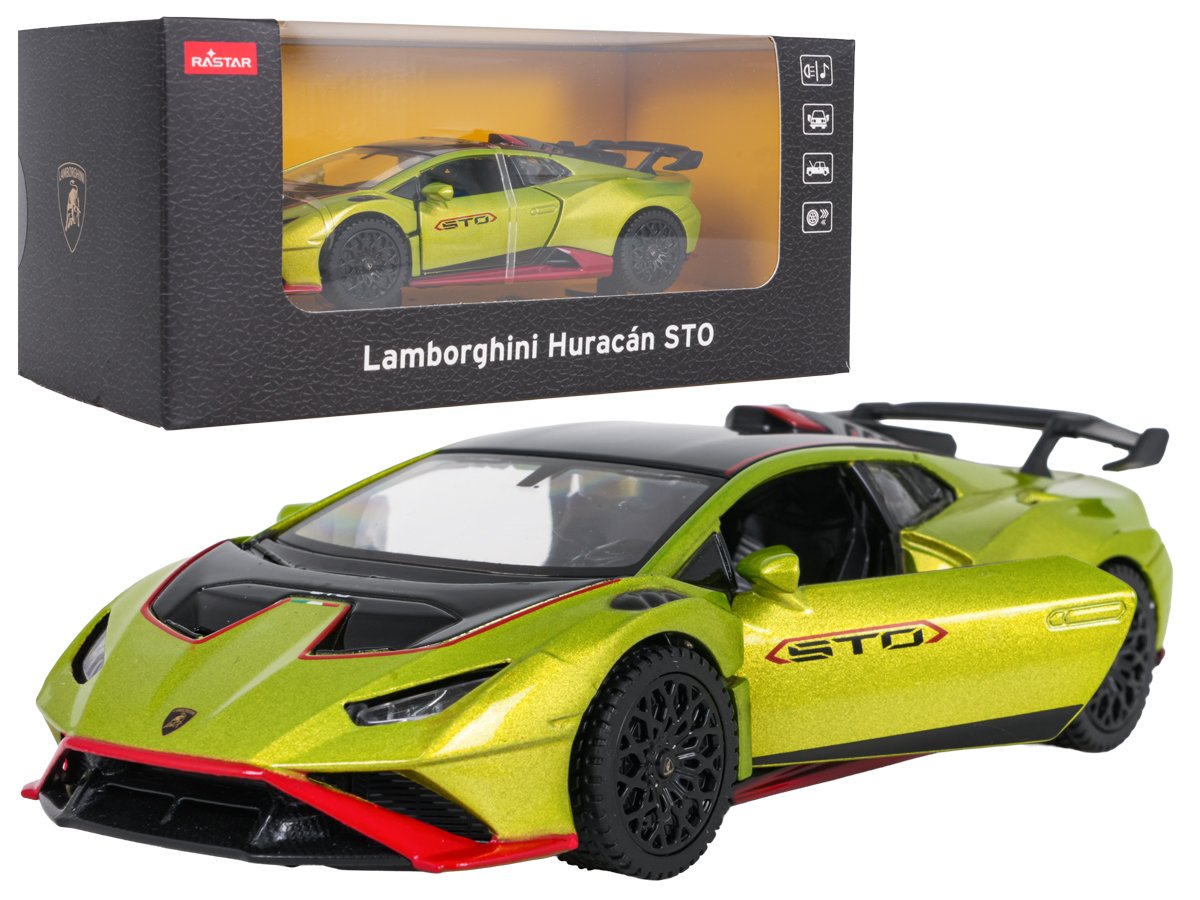 Metallauto 1:32 Lamborghini Huracan STO roheline RASTAR