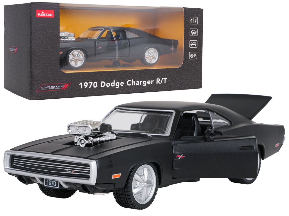 Metallauto 1:36 1970 Dodge Charger R/T must RASTAR